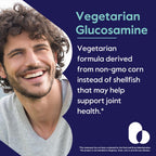 Bestvite plant-based glucosamine capsule close-up shot