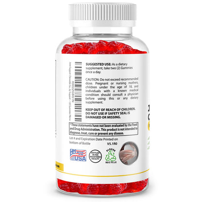 Raspberry flavored extra strength joint flexibility chewables by Gout And You.