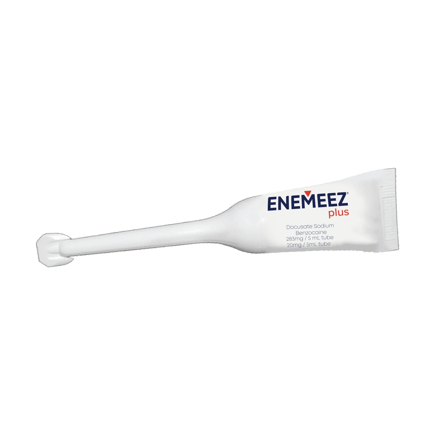 Five count package of Enemeez Docusol Plus mini enemas