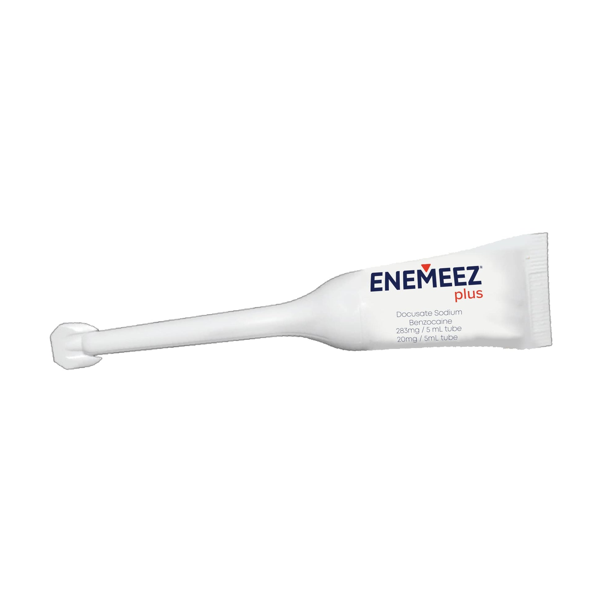 Five count package of Enemeez Docusol Plus mini enemas