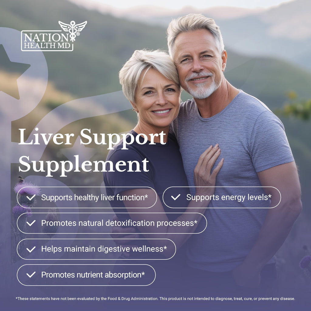 Nation Health MD Liver Renew complete box and bottle set