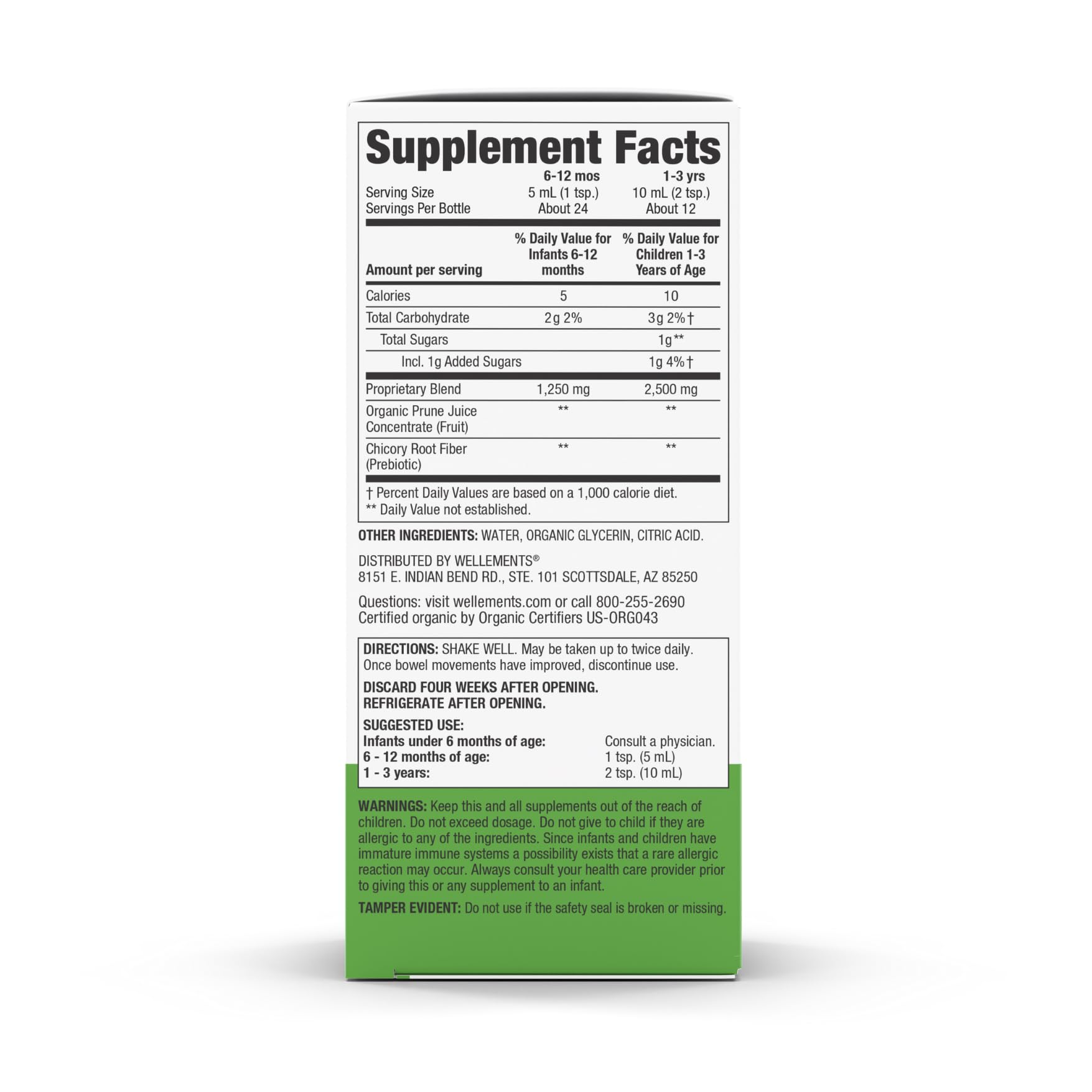 Lifestyle shot of Wellements organic digestive supplement