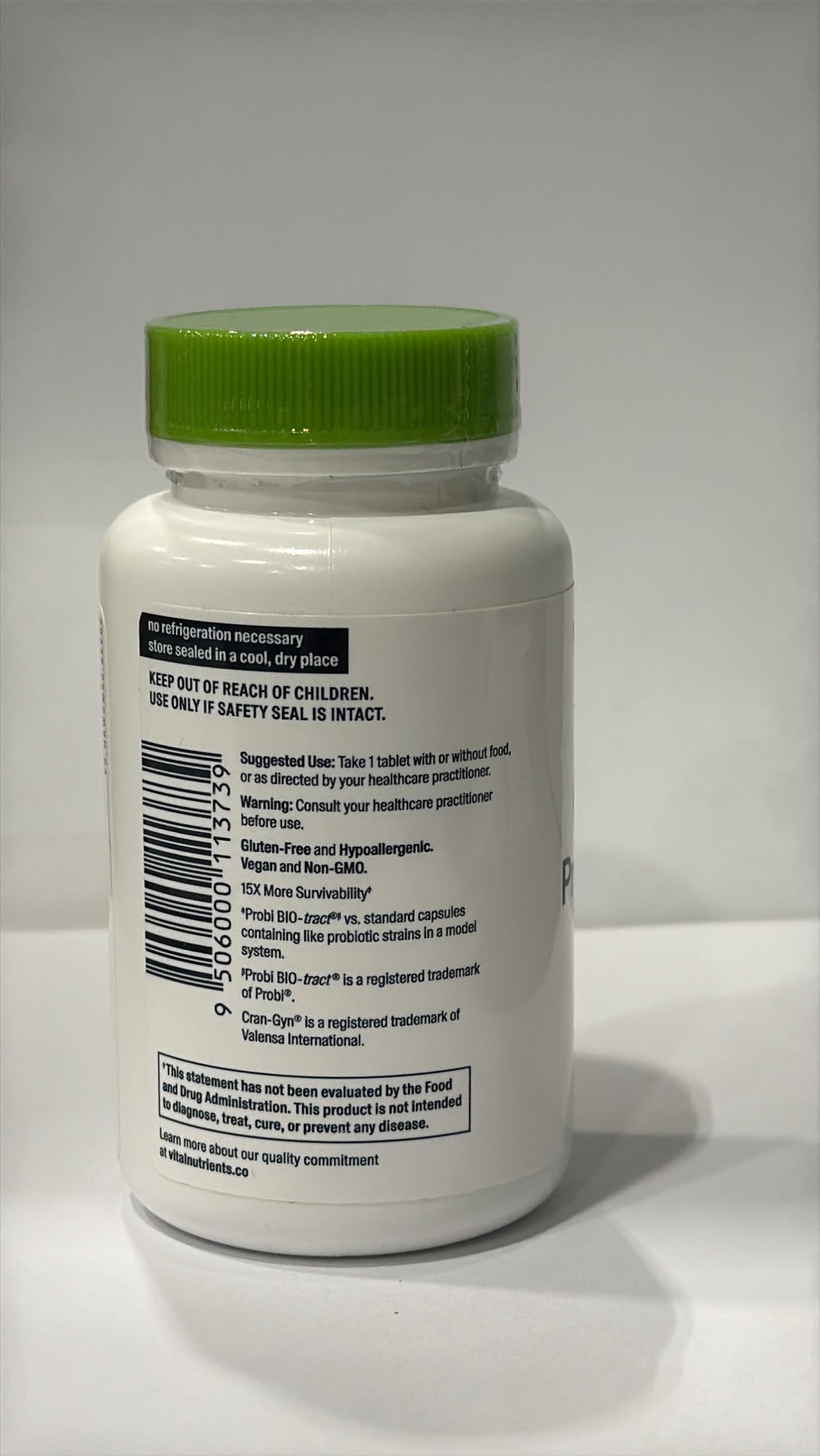 Hyperbiotics Pro Women once daily oral probiotic tablets for vaginal health microflora support.