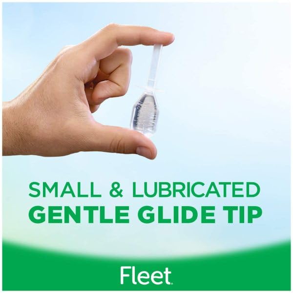 Fleet Liquid Glycerin Suppositories lubricated comfort tip detail