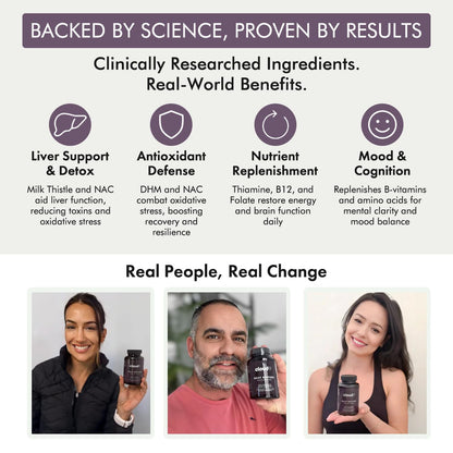 Cloud9 By Rebound focus and energy recovery capsules close up