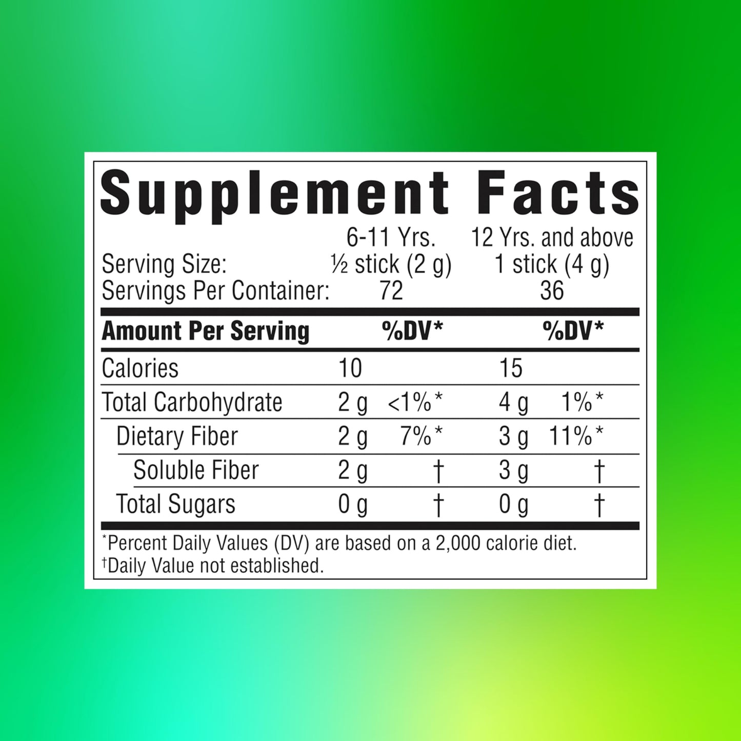 Benefiber On The Go fiber supplement for daily digestive support