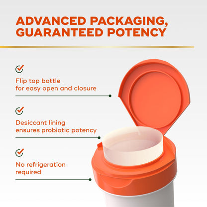 Align extra strength daily probiotic blister pack inside the box demonstrating product safety seal.