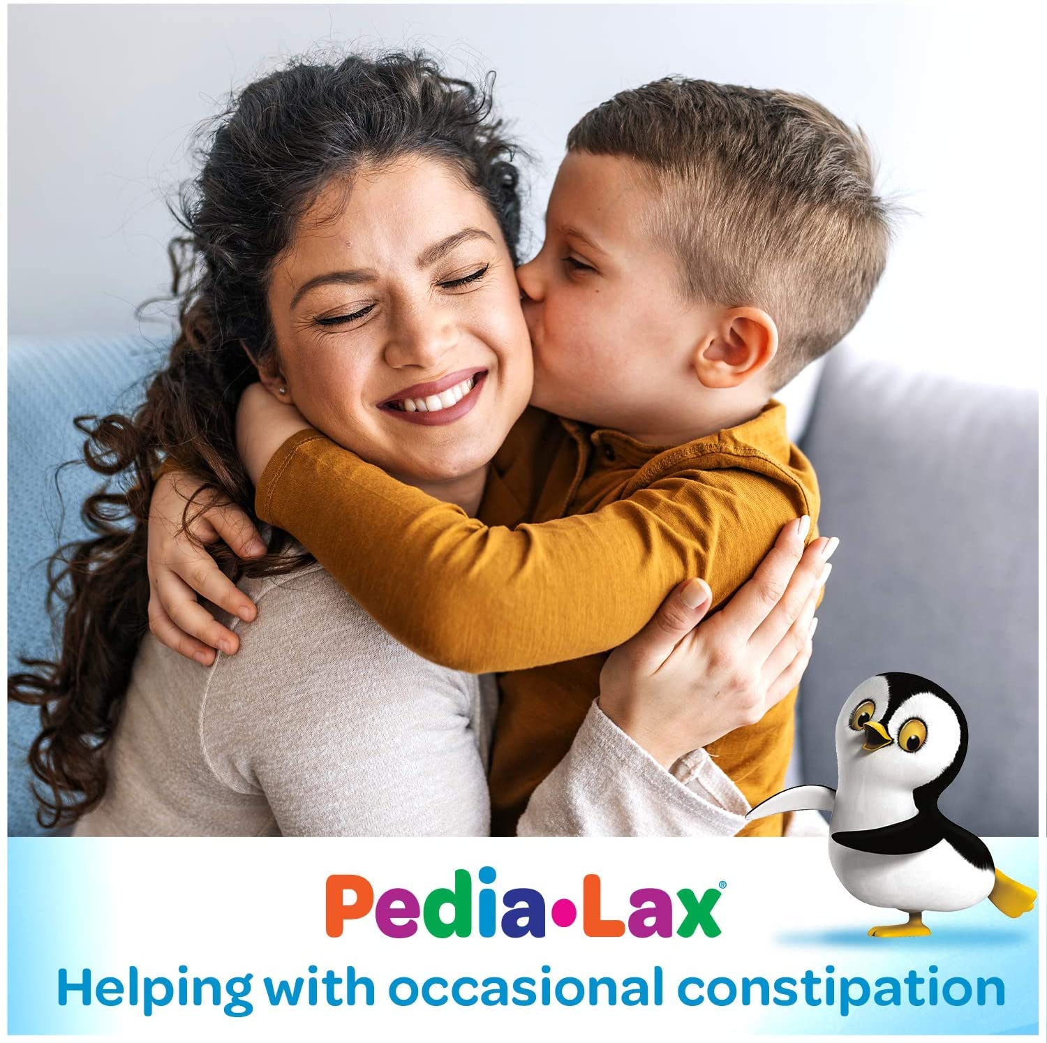 Pediatric health digestive aid Pedia-Lax tablets packaging