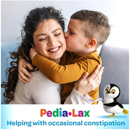 Pediatric health digestive aid Pedia-Lax tablets packaging