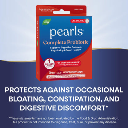 Authentic Nature's Way daily probiotic supplement for colon and immune support