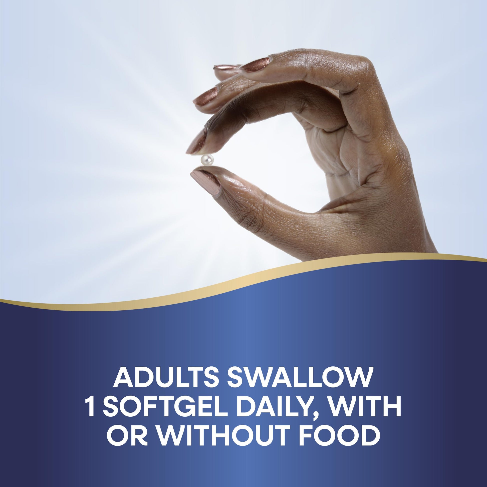 Nature's Way Probiotic Pearls directions and supplement facts label close up view