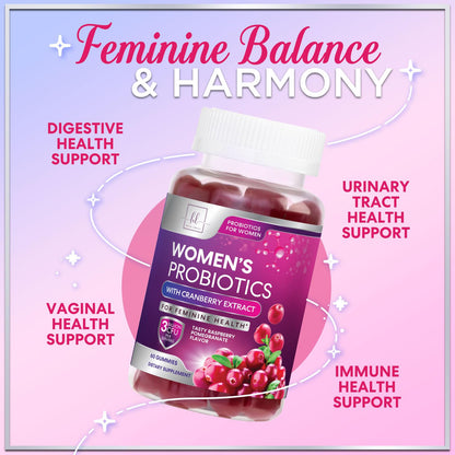USA imported Hello Lovely probiotic for women packaging highlighting three billion CFU count