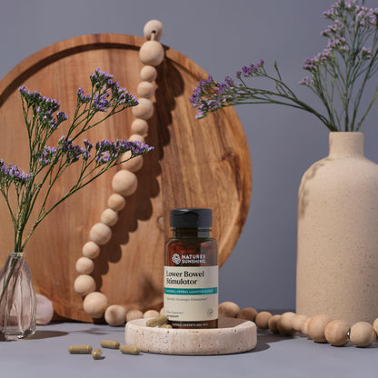 Natural herbal laxative blend from Nature's Sunshine for colon health