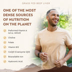 Ancestral Supplements grass-fed beef liver bottle with supplement facts