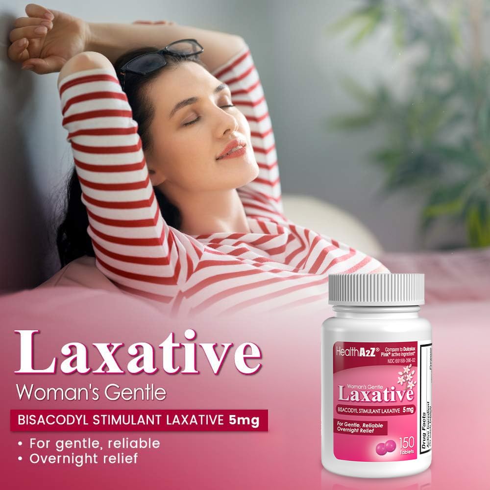 HealthA2Z Woman's Gentle Laxative constipation relief box design