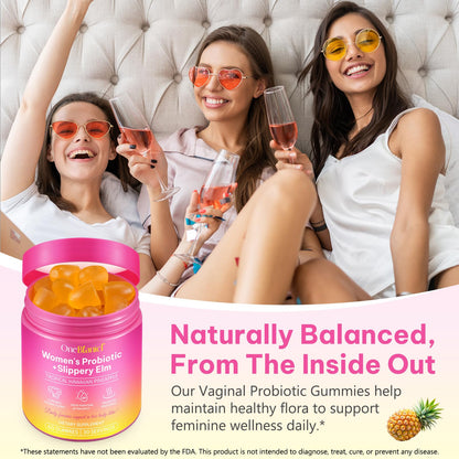 BnHUlMXw womens gut and vaginal microbiome support gummies 30 day supply packaging