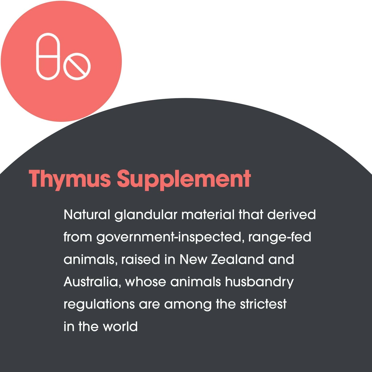 Close up look at premium lyophilized extract capsules for balanced cellular immunity