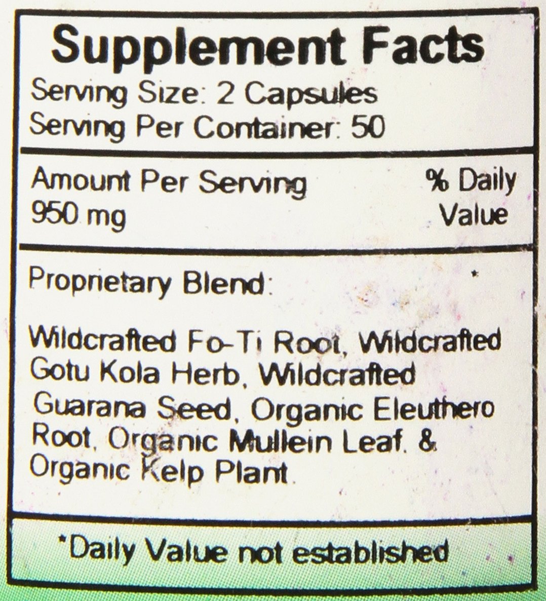 Authentic USA imported Christopher's Original Formulas thyroid maintenance formula capsule container.