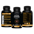 Revive Herbs Thyroid Support capsules poured out