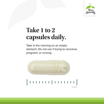 Authentic imported Terry Naturally metabolism and energy support formula