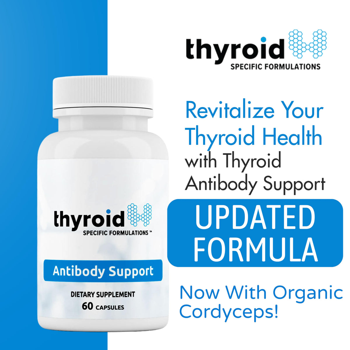 Thyroid Specific Formulations packaging and seal details