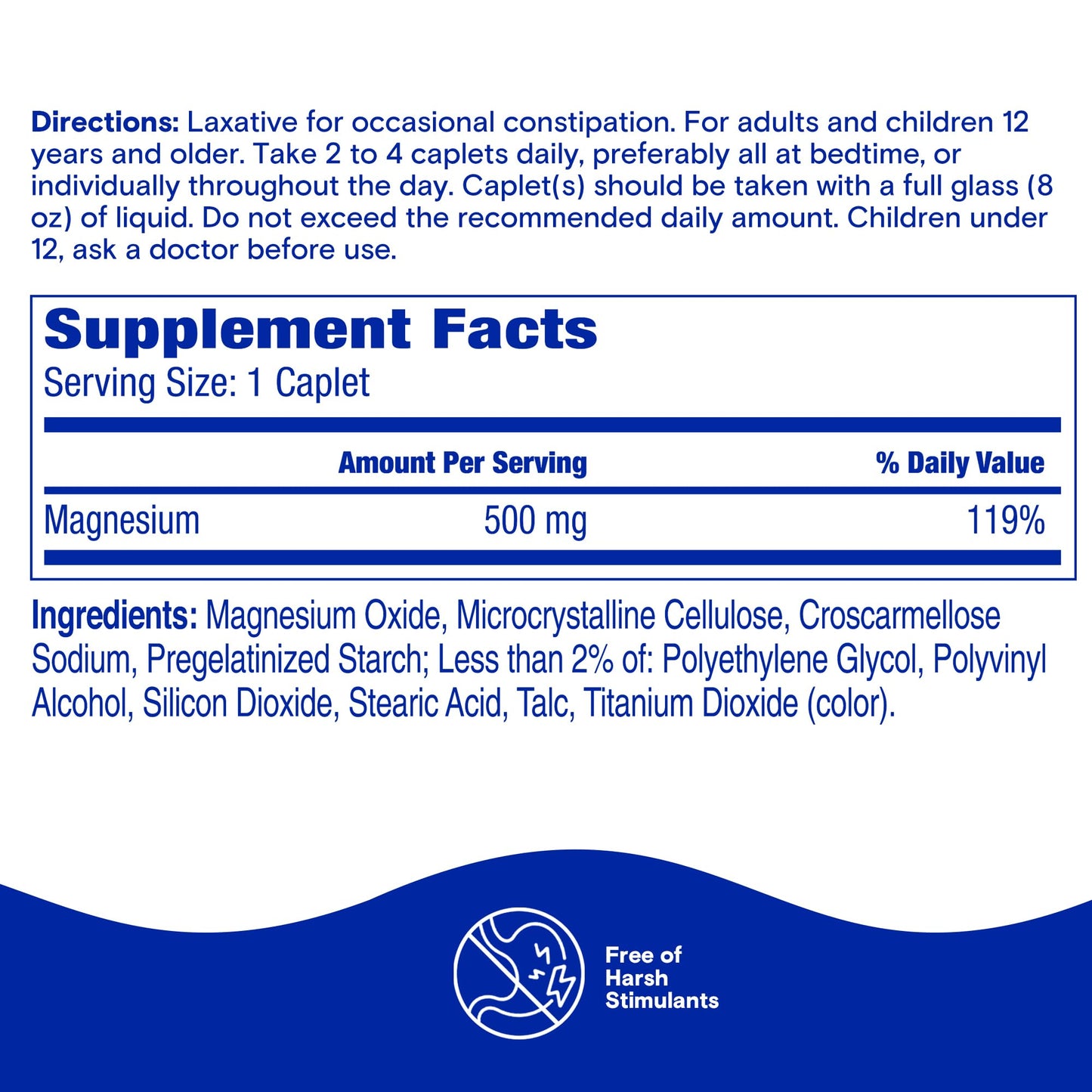Phillips' Laxative stimulant free relief product packaging