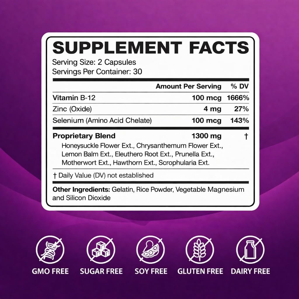LIG Health Care Thyroid Soothe iodine free formula supplement facts label