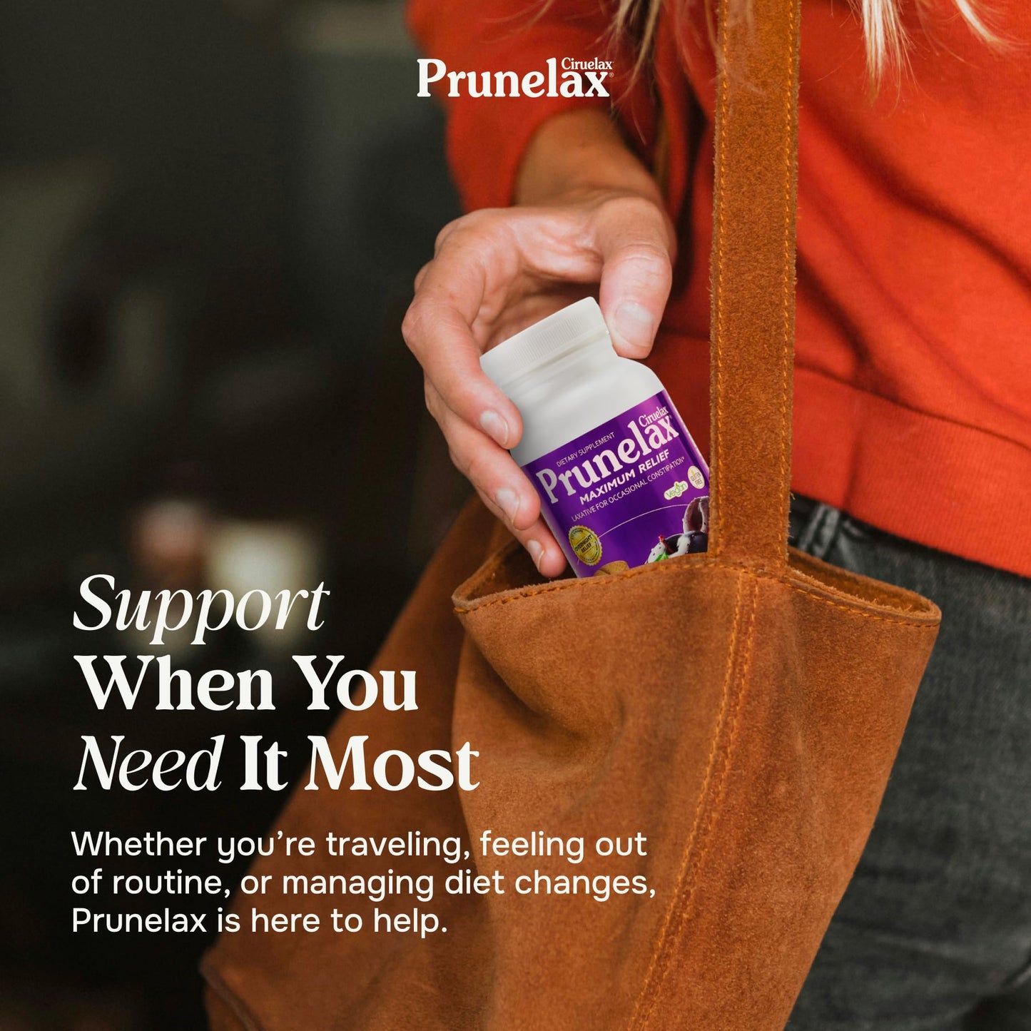Prunelax Maximum Relief tablets for occasional constipation relief