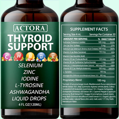 HABOHUSE Savari liquid iodine and selenium drops for daily wellness.