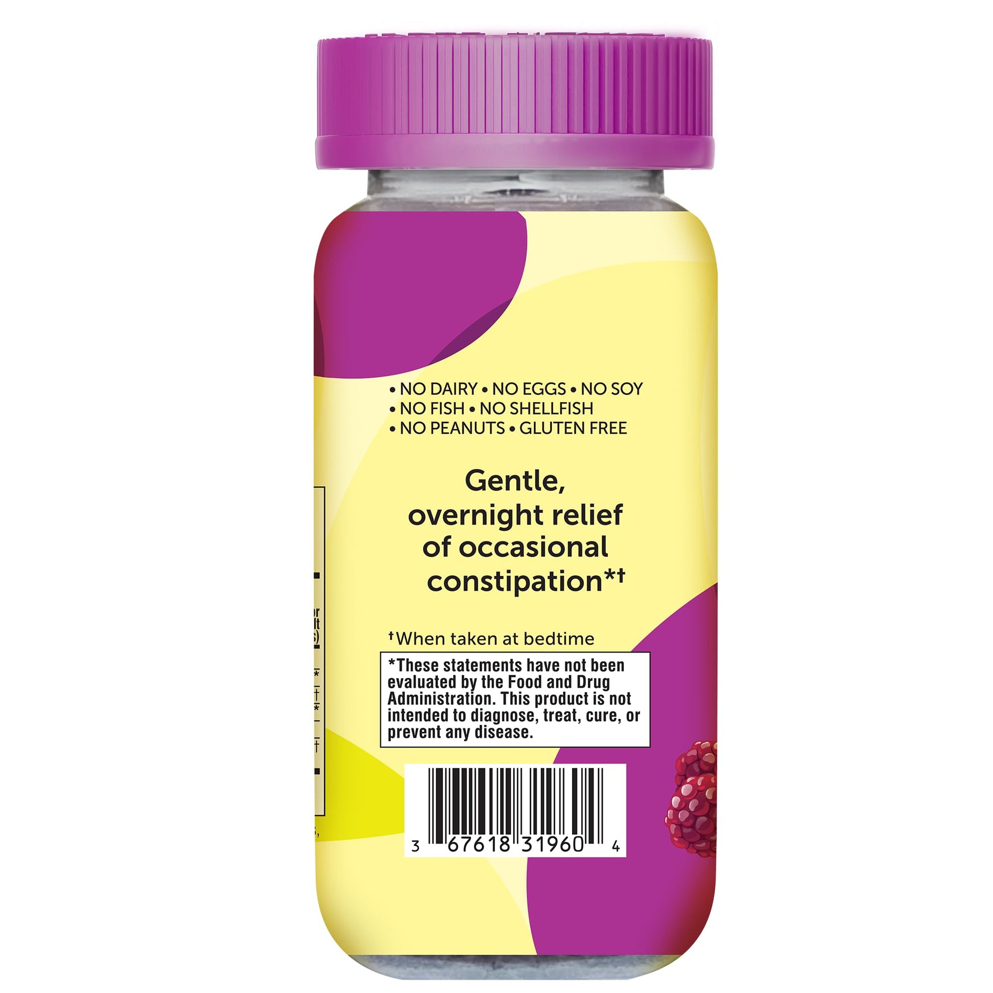 Authentic USA imported Senokot laxative gummies for digestive health