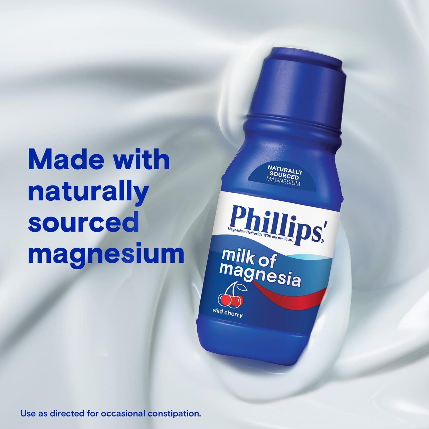 Phillips Milk of Magnesia liquid laxative dosage cup included