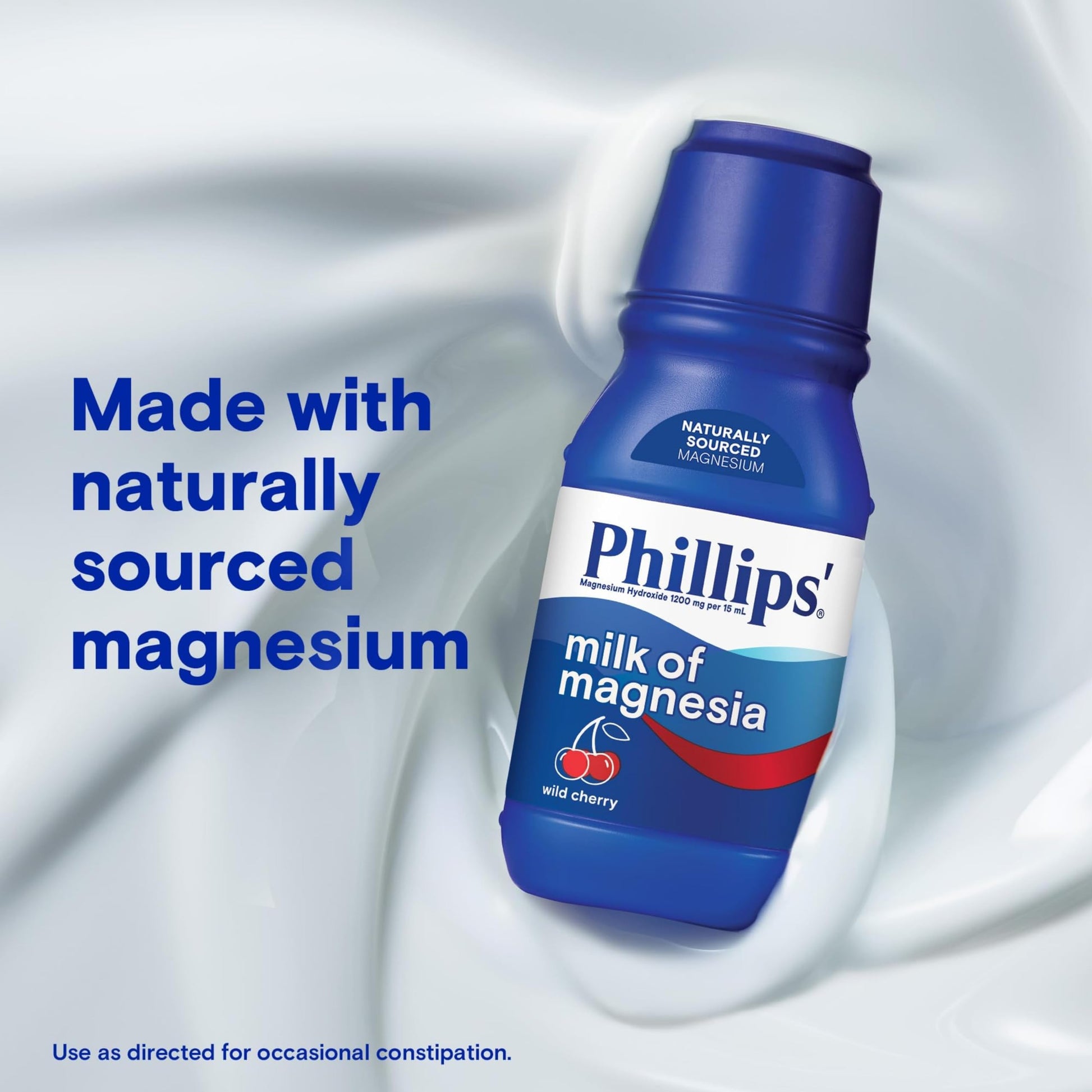 Phillips Milk of Magnesia liquid laxative dosage cup included
