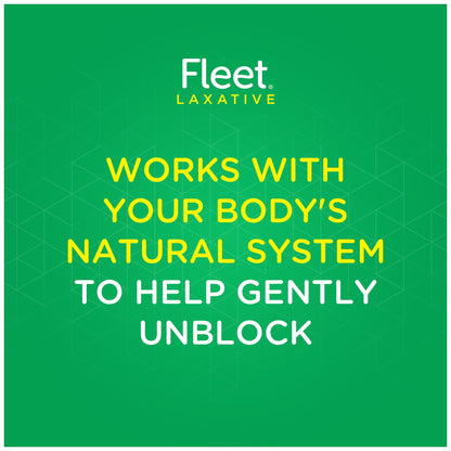 Back of Fleet Liquid Glycerin Suppositories box with instructions