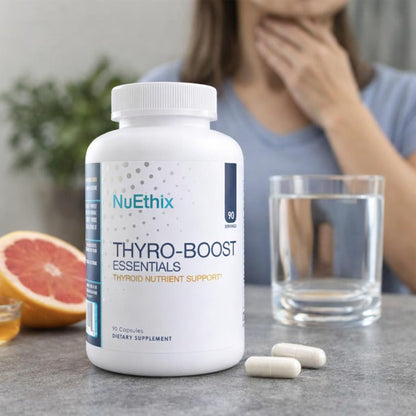 Gluten free and non GMO clean thyroid support capsules from United States imported brands