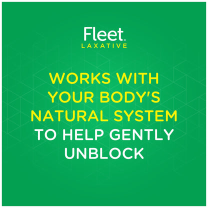 Fleet adult laxative jar packaging showing stimulant-free formula