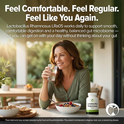 Authentic Natural Foundation probiotic supplement packaging for immune and gut health.