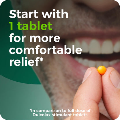 Dulcolax overnight relief tablets product clinical appearance