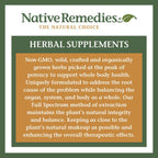 Close up of Native Remedies ThyroSoothe 59 Milliliters thyroid calming drops bottle available for delivery in India.