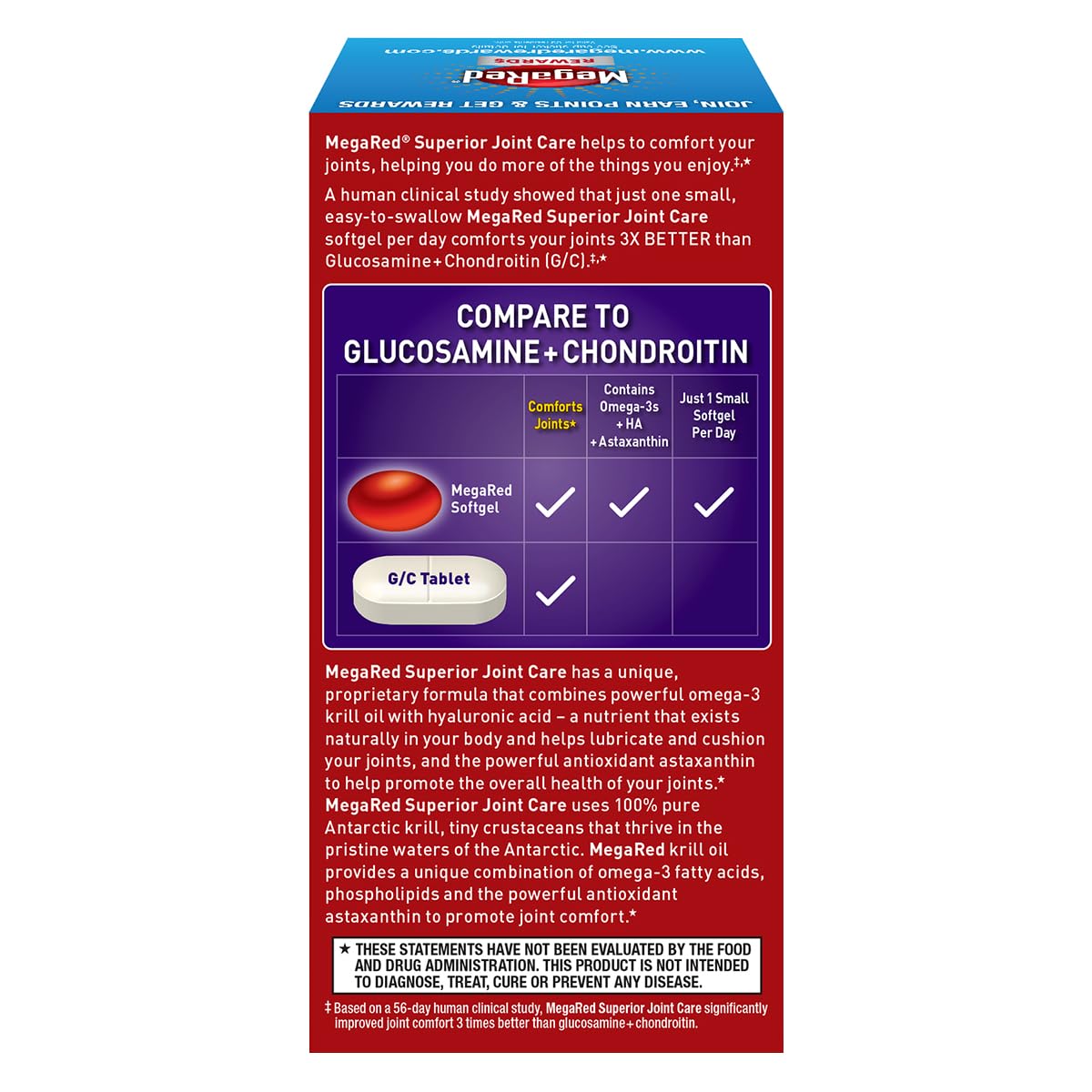 MegaRed krill oil softgel close up