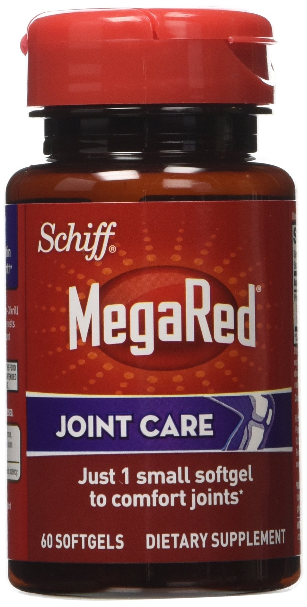 Schiff MegaRed Joint Care packaging side view