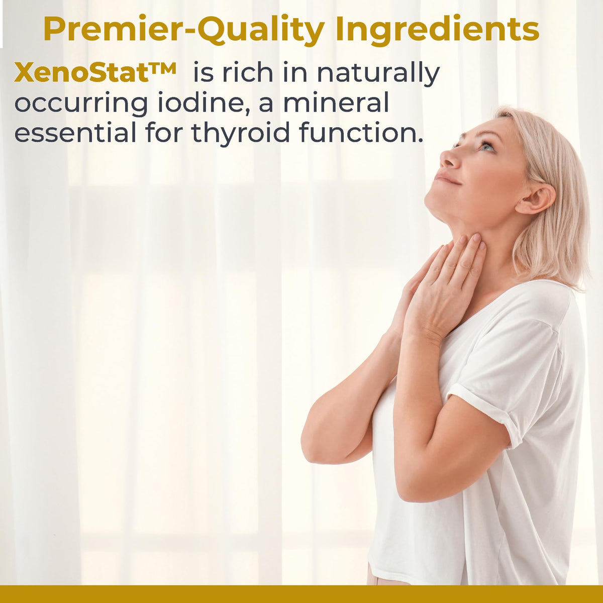 Premier Research Labs XenoStat supplement facts and ingredient label details