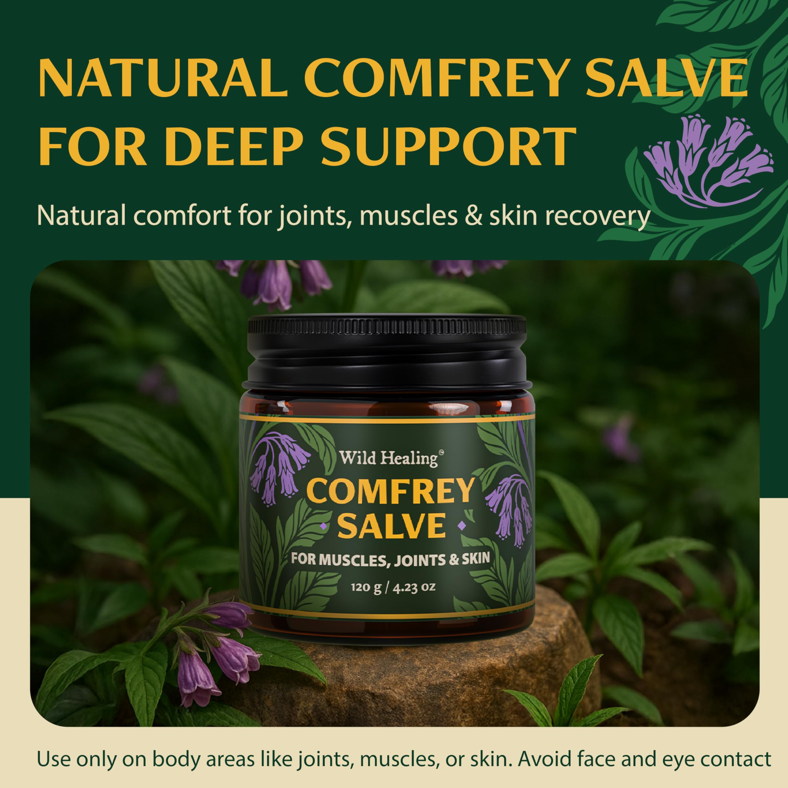 Wild Healing herbal balm texture and consistency