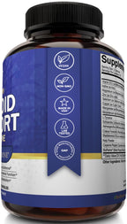 NutriFlair Thyroid Support Complex premium ingredients including vitamin B12 and bioperine