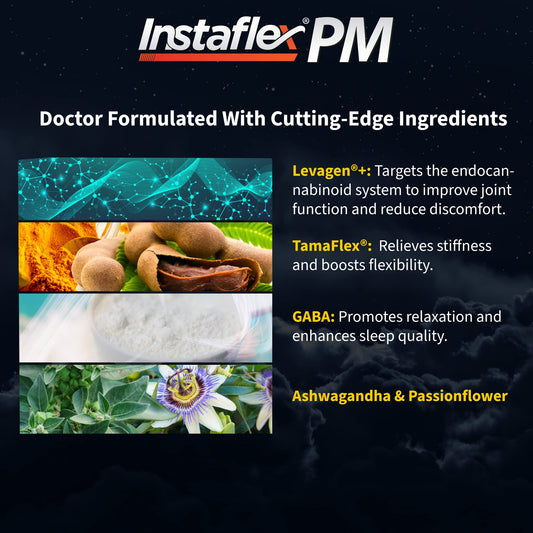 Instaflex PM supplement label details and ingredients