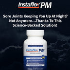 Instaflex PM capsule and nighttime joint support packaging