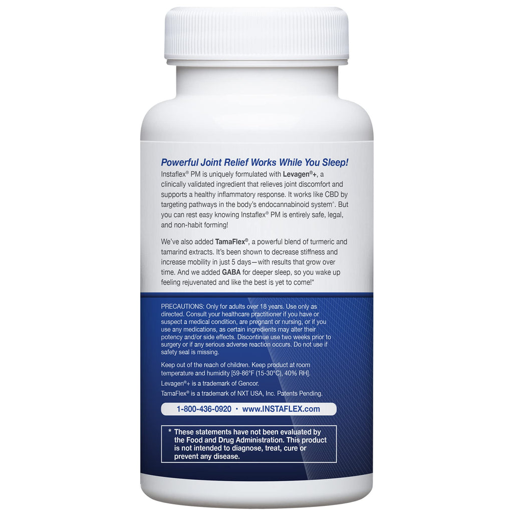 Authentic Instaflex PM Nighttime Joint Support 60 capsules