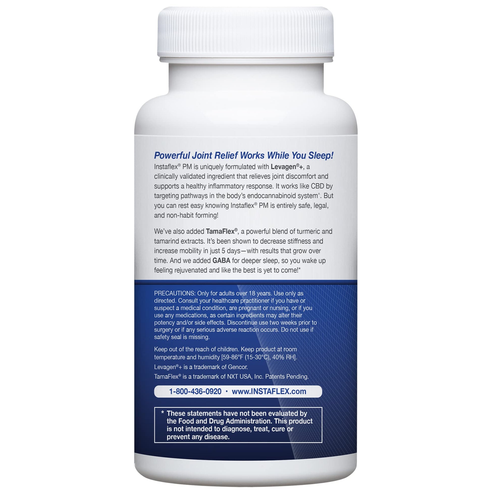 Authentic Instaflex PM Nighttime Joint Support 60 capsules