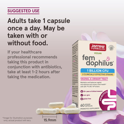 Rudra Retails imported Jarrow Formulas shelf stable female wellness probiotic