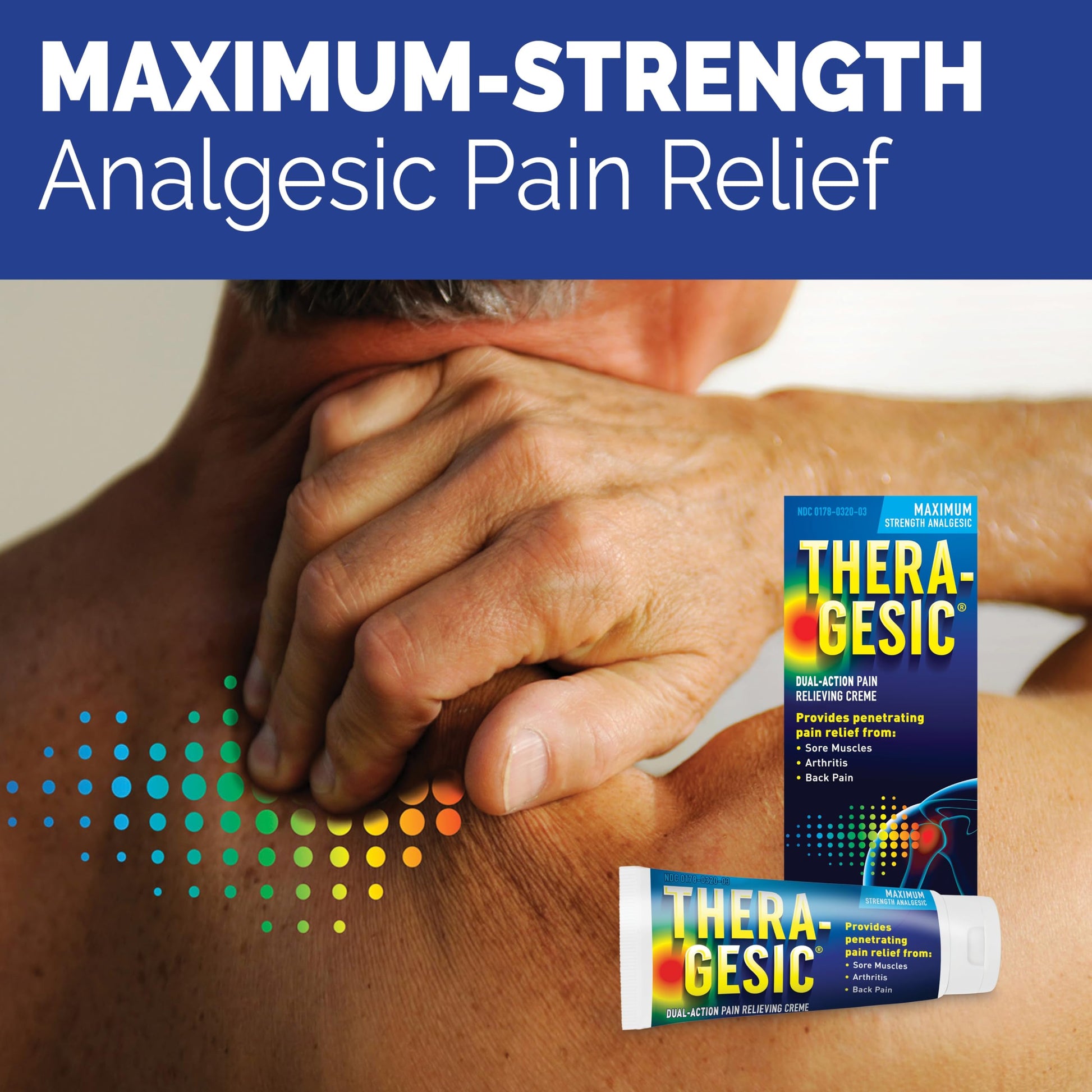 Thera-Gesic dual action muscle relief cream for joints