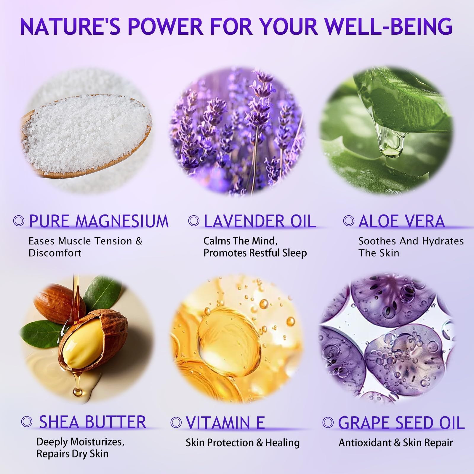 Applying magnesium cream to legs for muscle relief